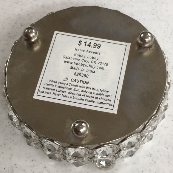 Crystal candle holder - Picture 2 of 4